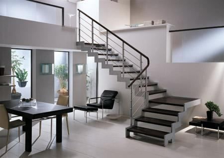 escalera con lozeta